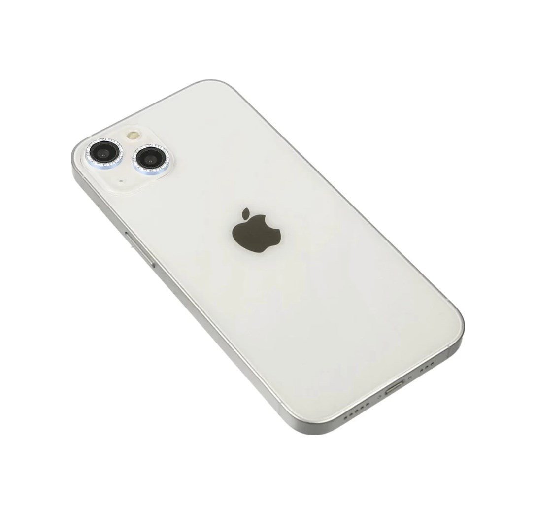 Apple İphone 14 Uyumlu Diamond Kamera Lens - Sierra Blue