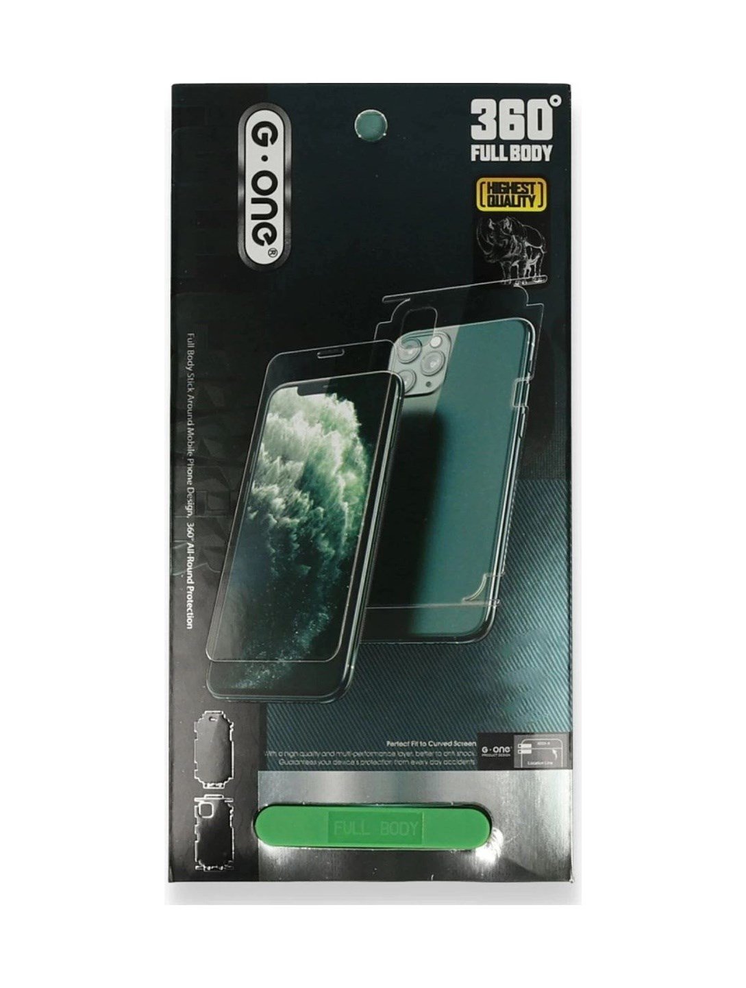 Apple İphone 16 Pro 360 Mat Full Body Arka Koruyucu