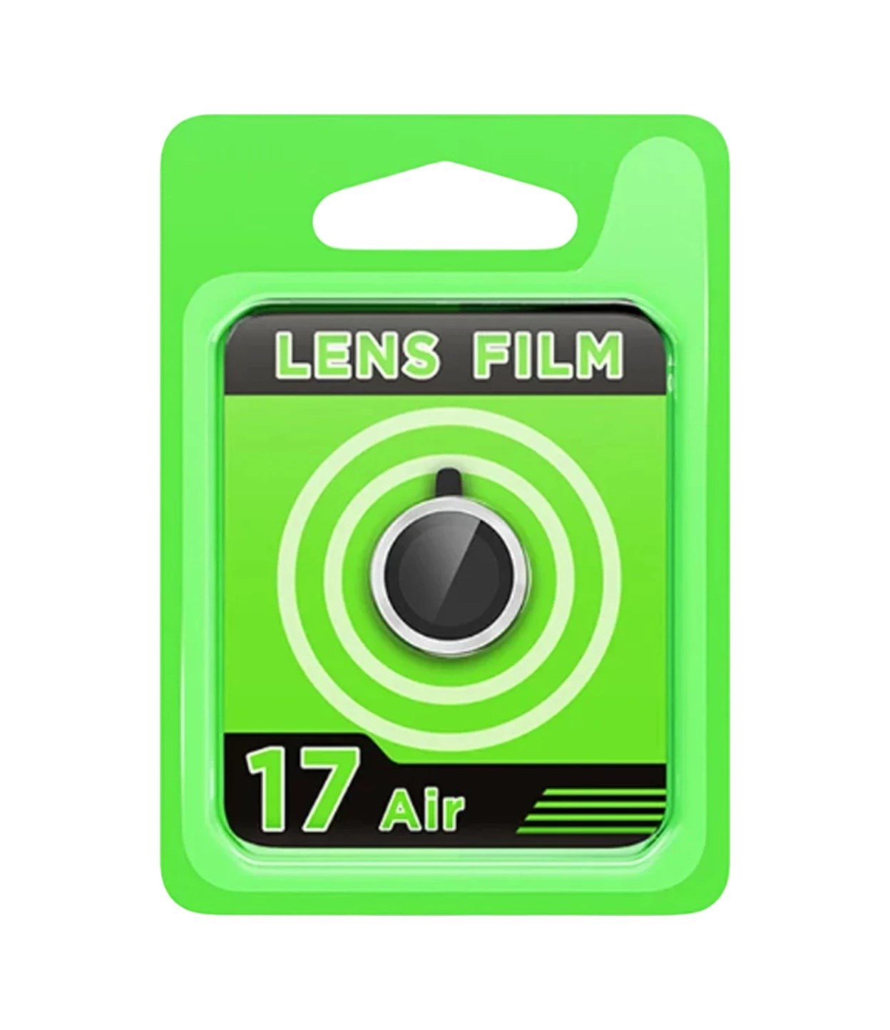 Apple İphone 17 Air Uyumlu Raze Metal Kamera Lens - Gümüş