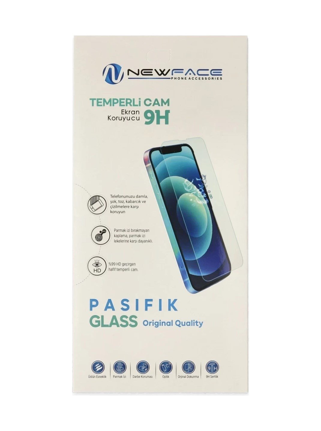 Apple İphone 17 Pro Uyumlu Pasifik Cam Ekran Koruyucu