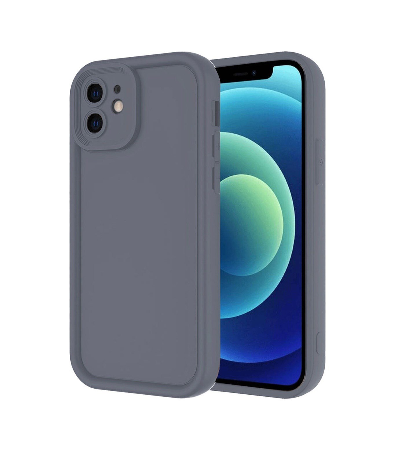 Apple iPhone Uyumlu 11 - Kılıf Viera Silikon - Gri Belirtilmemiş