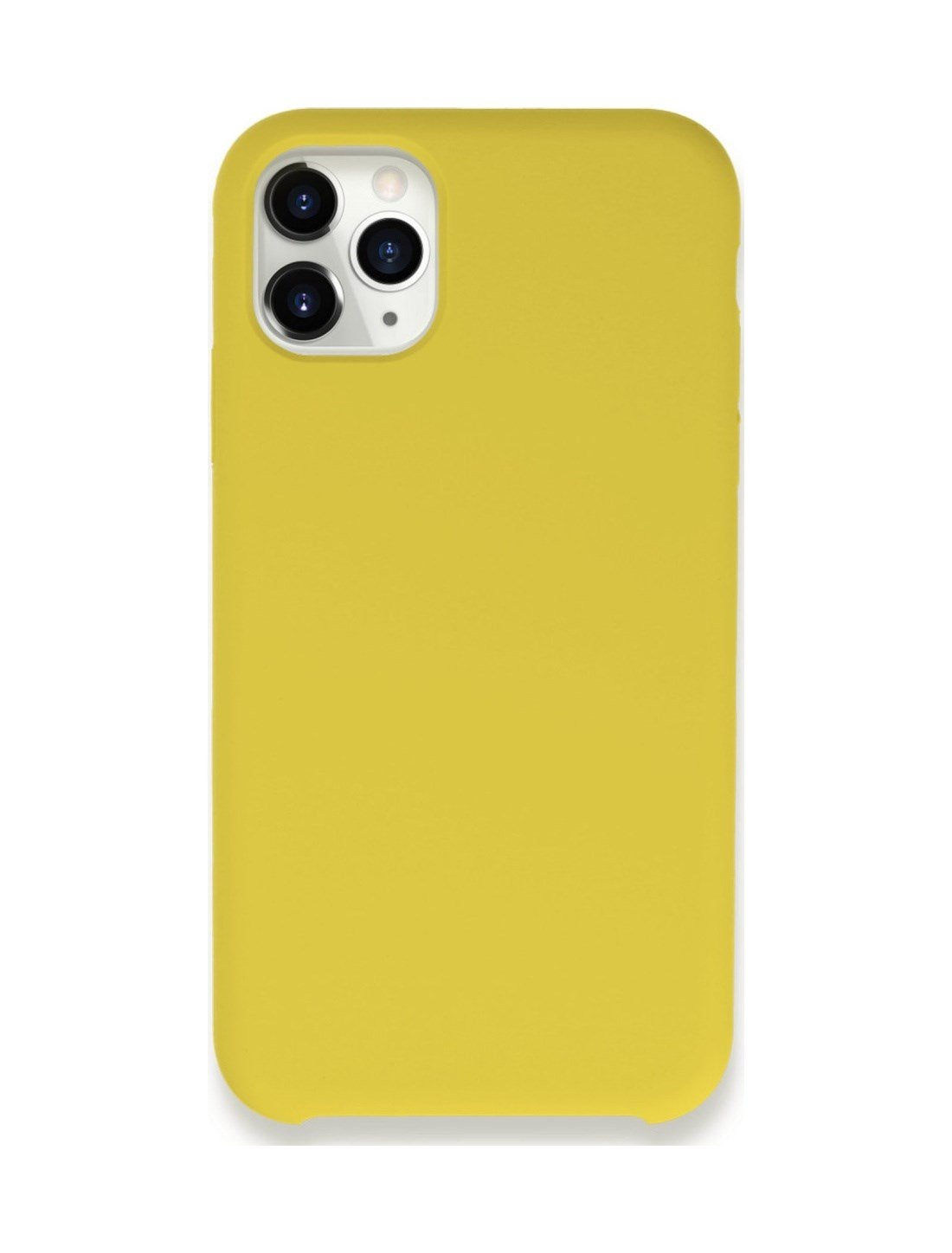 Apple iPhone Uyumlu 11 Pro - Kılıf Lansman Legant Silikon - Sarı Belirtilmemiş
