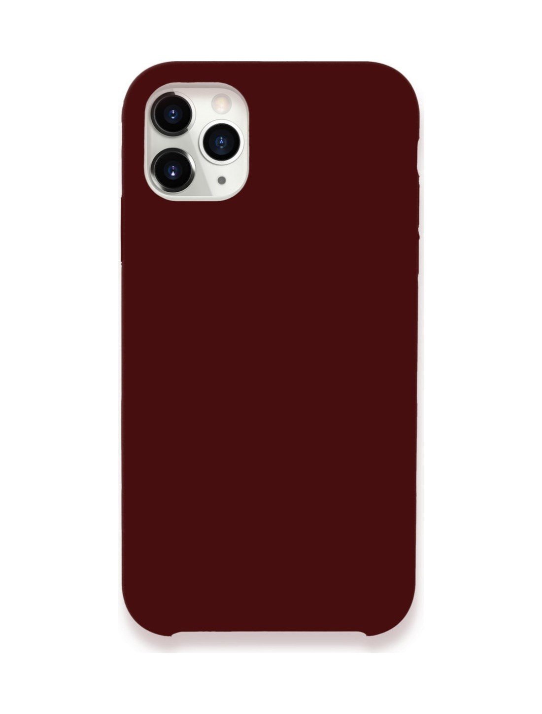 Apple iPhone Uyumlu 11 Pro Max - Kılıf Lansman Legant Silikon - Bordo Belirtilmemiş
