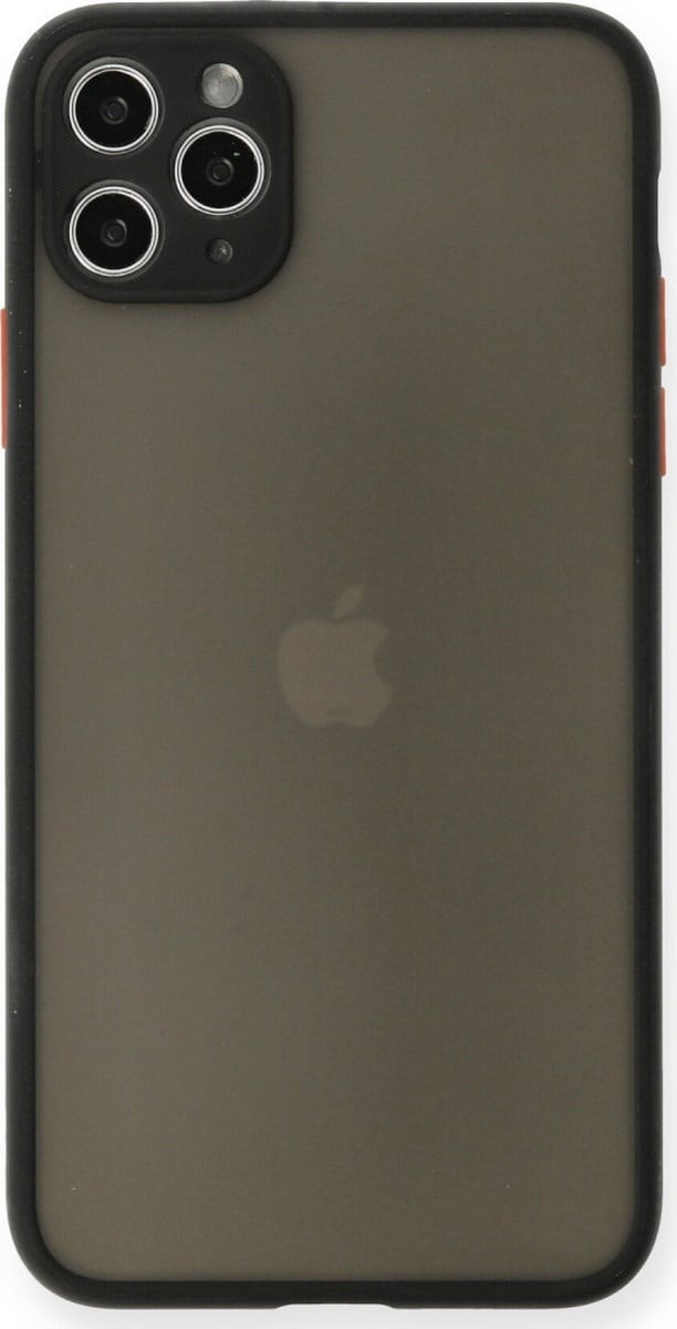 Apple iPhone Uyumlu  11 Pro Max Kılıf Montreal Silikon Kapak -  Siyah Belirtilmemiş