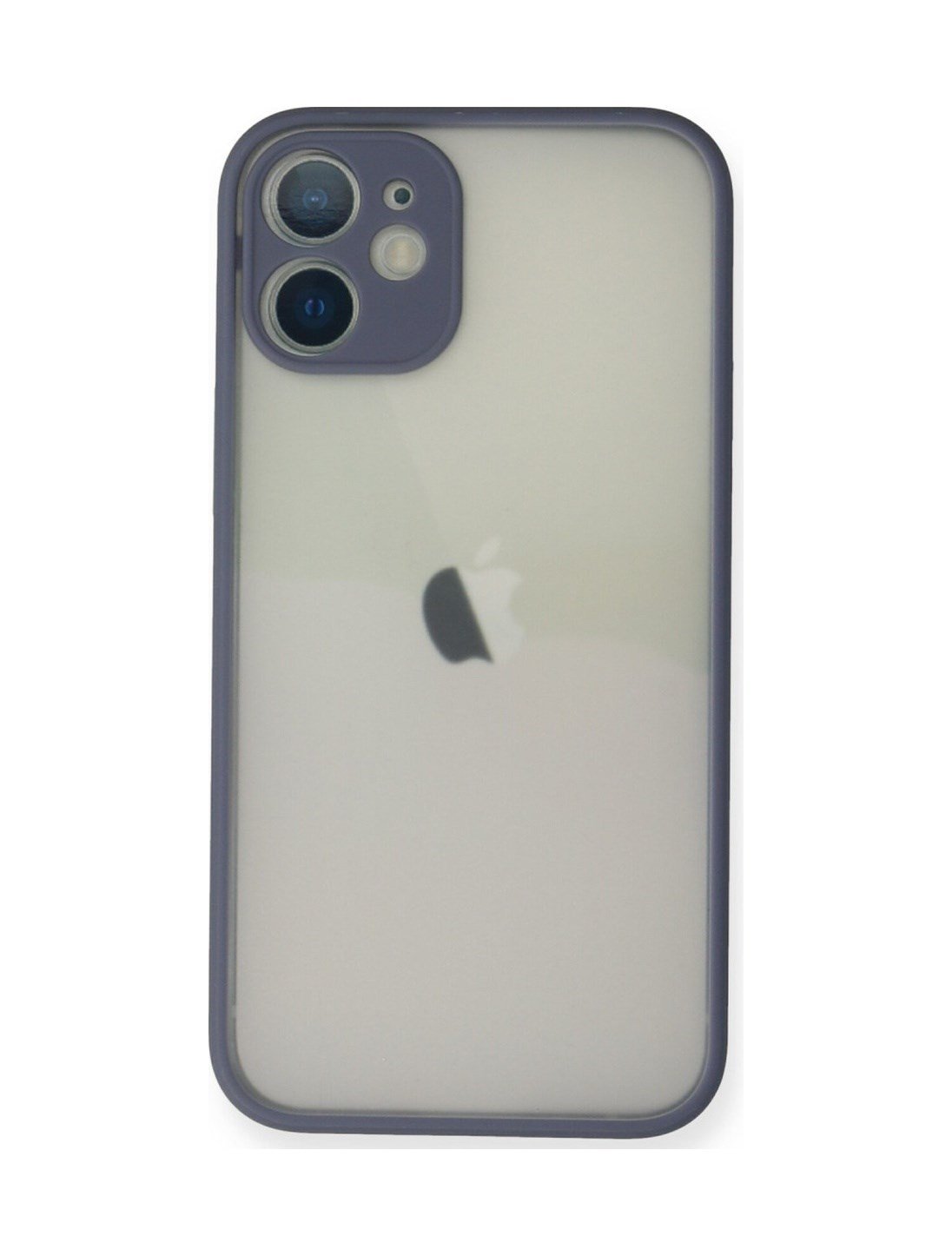 Apple iPhone Uyumlu 11 Pro Max - Kılıf Montreal Silikon - Kapak - Gri Belirtilmemiş