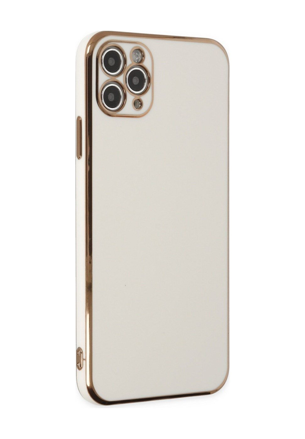Apple iPhone Uyumlu  11 Pro Max Kılıf Volet Silikon -  Beyaz Belirtilmemiş