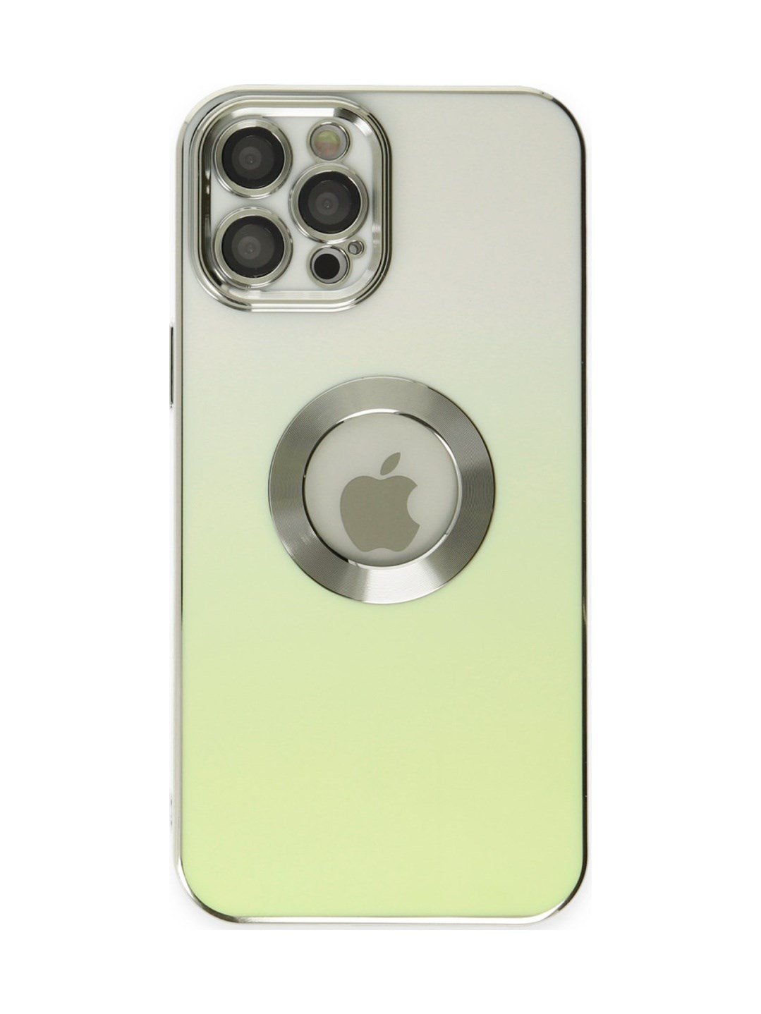 Apple iPhone Uyumlu  12 Pro Kılıf Best Silikon -  Yeşil Belirtilmemiş