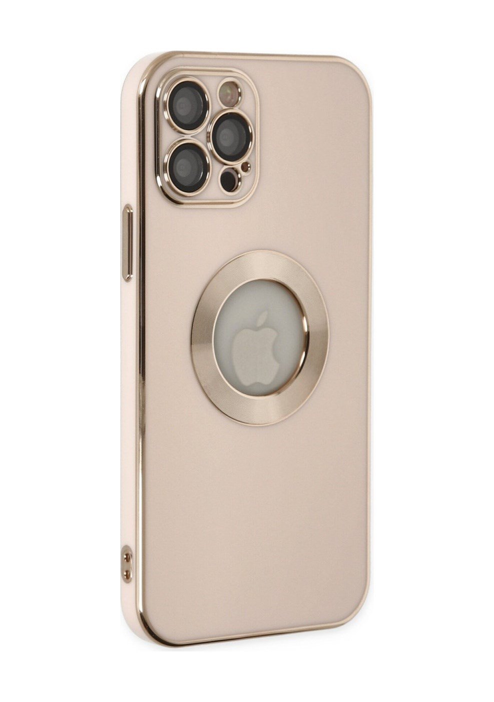 Apple iPhone Uyumlu 12 Pro Max  - Kılıf Store Silikon  - Pembe Belirtilmemiş
