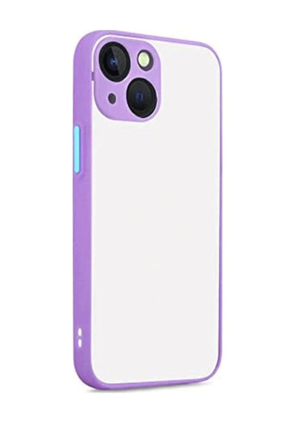 Apple iPhone Uyumlu   13 Kılıf Montreal Silikon Kapak - Mor Belirtilmemiş