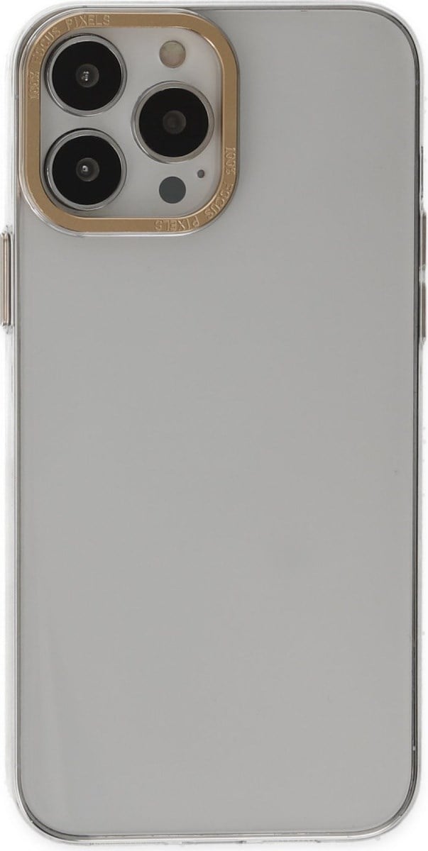 Apple iPhone Uyumlu  13 Pro Kılıf Anka Pc Sert Metal Kapak -  Şeffaf Belirtilmemiş