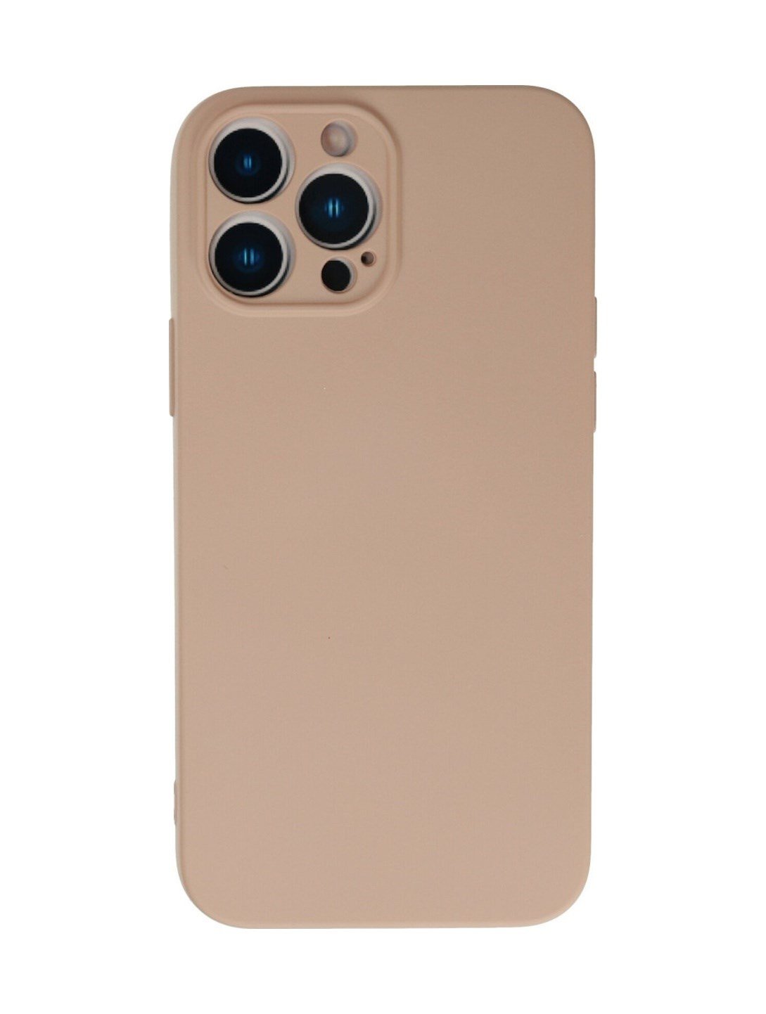 Apple iPhone Uyumlu 13 Pro - Kılıf Nano İçi Kadife Silikon - Pudra Belirtilmemiş