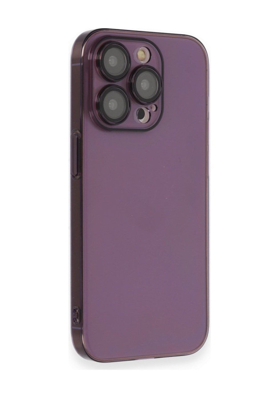 Apple iPhone Uyumlu 13 Pro Max - Kılıf Armada Lensli - Kapak - Derin Mor Belirtilmemiş