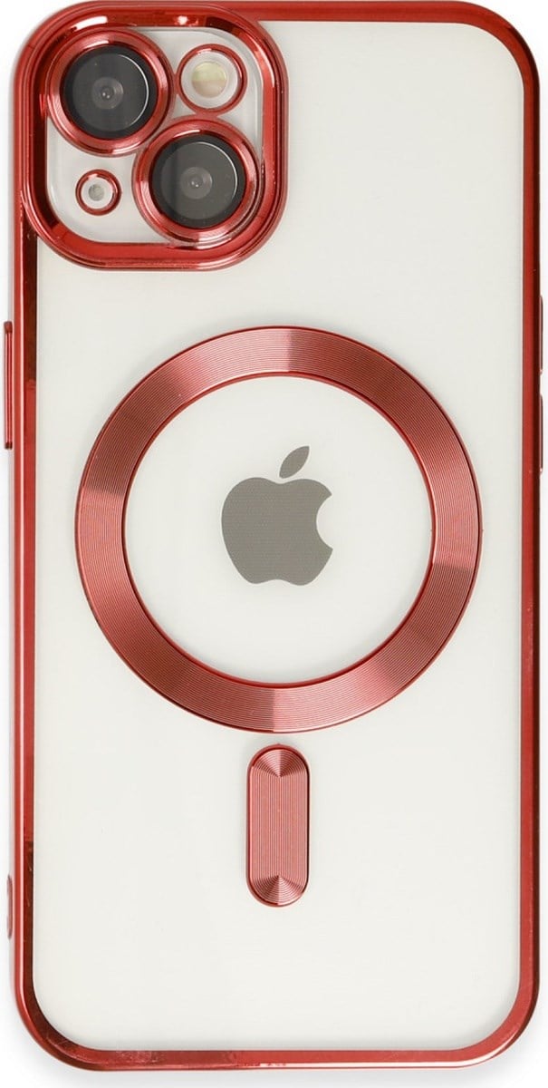 Apple iPhone Uyumlu 14 - Kılıf Kross Magneticsafe - Kapak - Kırmızı Belirtilmemiş
