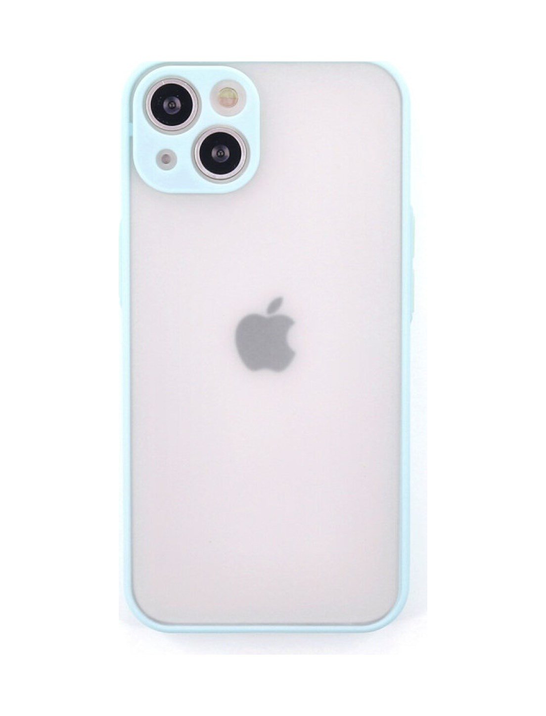 Apple iPhone Uyumlu   14 Kılıf Montreal Silikon Kapak - Turkuaz Belirtilmemiş