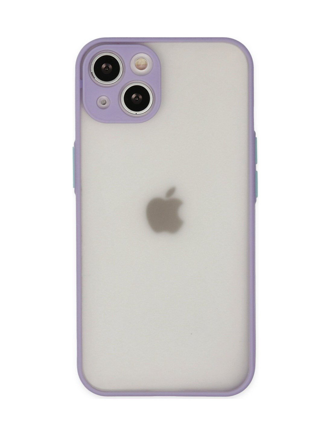 Apple iPhone Uyumlu   14 Kılıf Montreal Silikon Kapak - Mor Belirtilmemiş