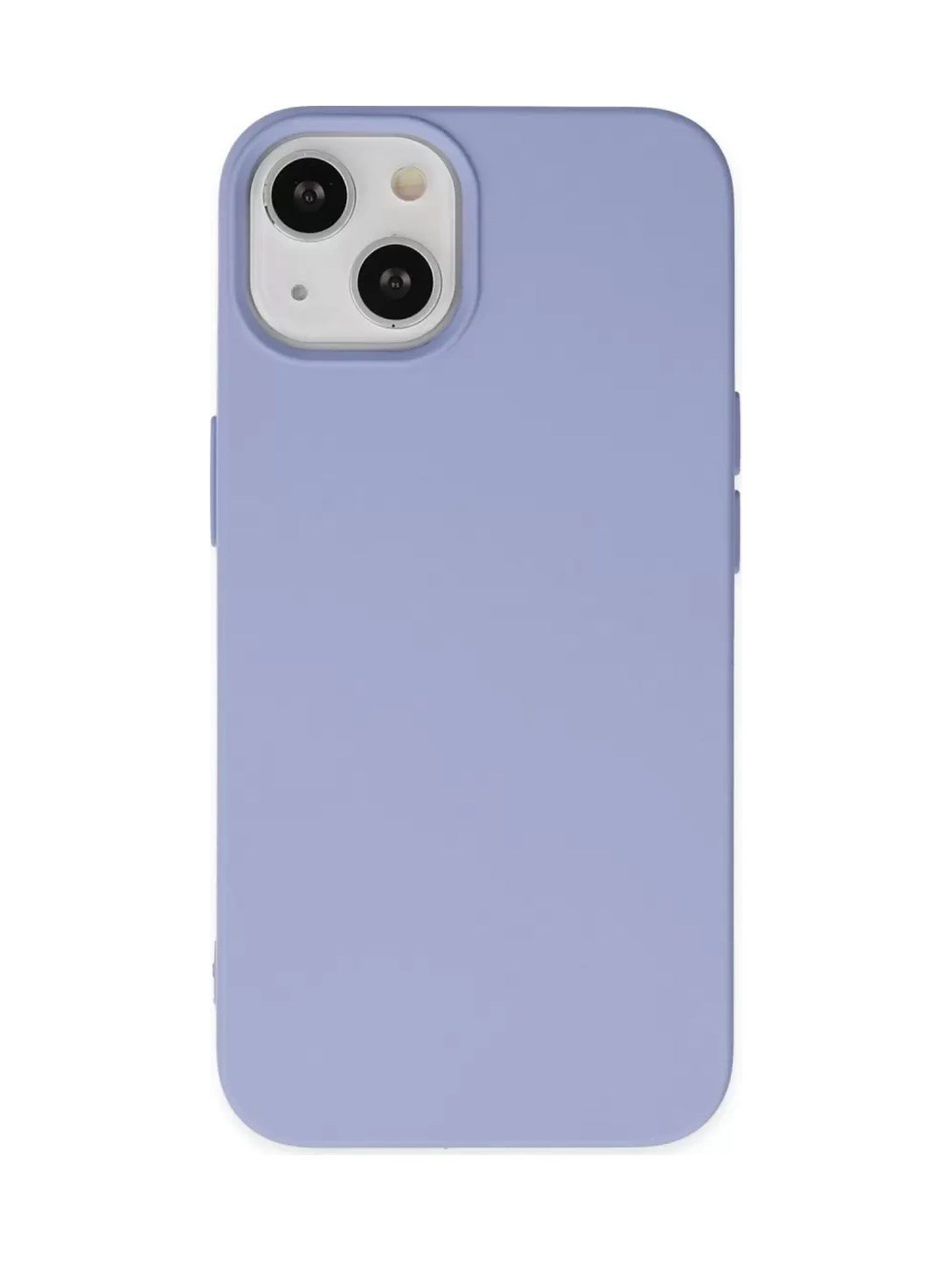 Apple iPhone Uyumlu  14 Kılıf Nano İçi Kadife Silikon -  Lila Belirtilmemiş