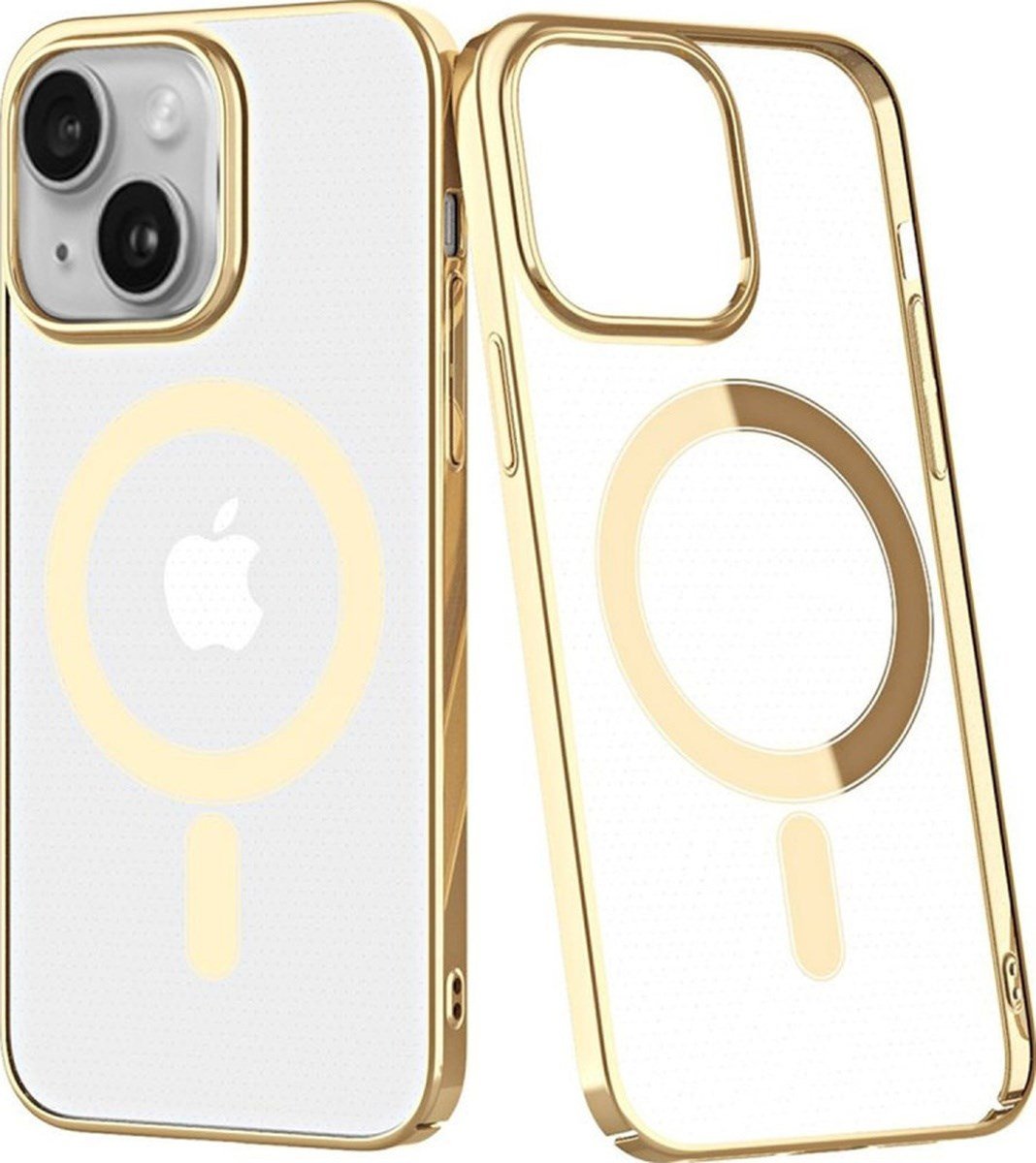 Apple iPhone Uyumlu  14 Plus Kılıf Element Magneticsafe Sert Kapak -  Gold Belirtilmemiş