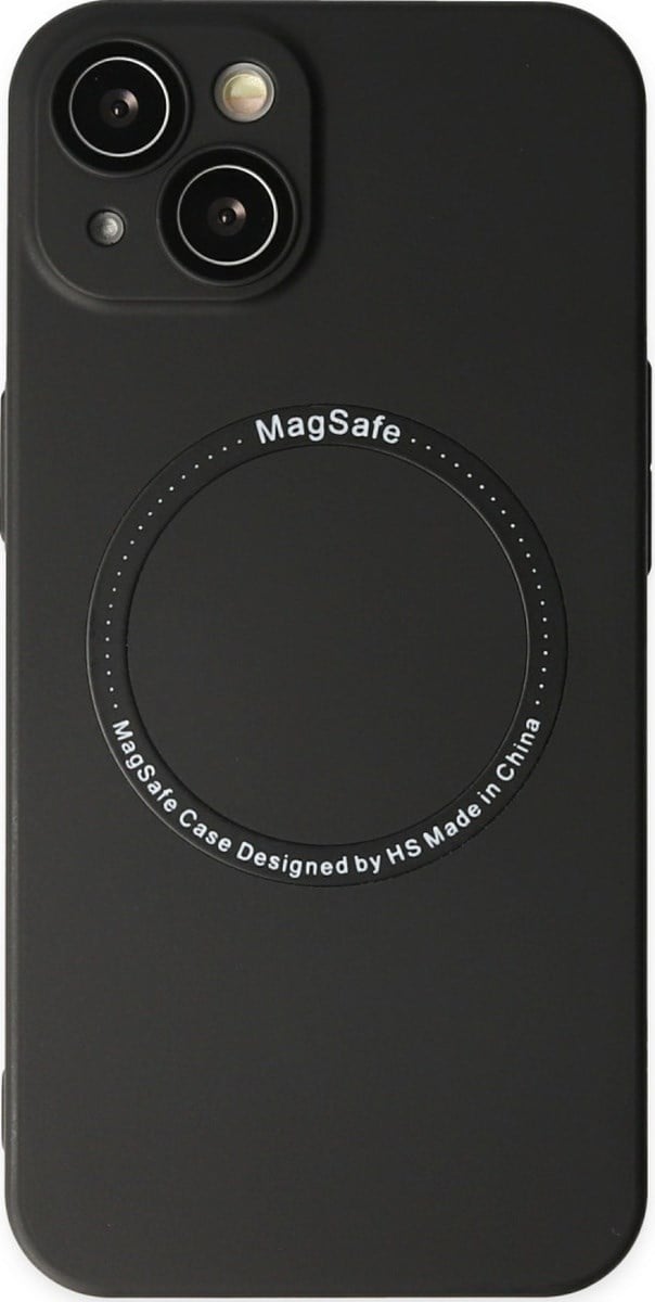 Apple iPhone Uyumlu  14 Plus Kılıf Jack Magneticsafe Lens Silikon -  Siyah Belirtilmemiş