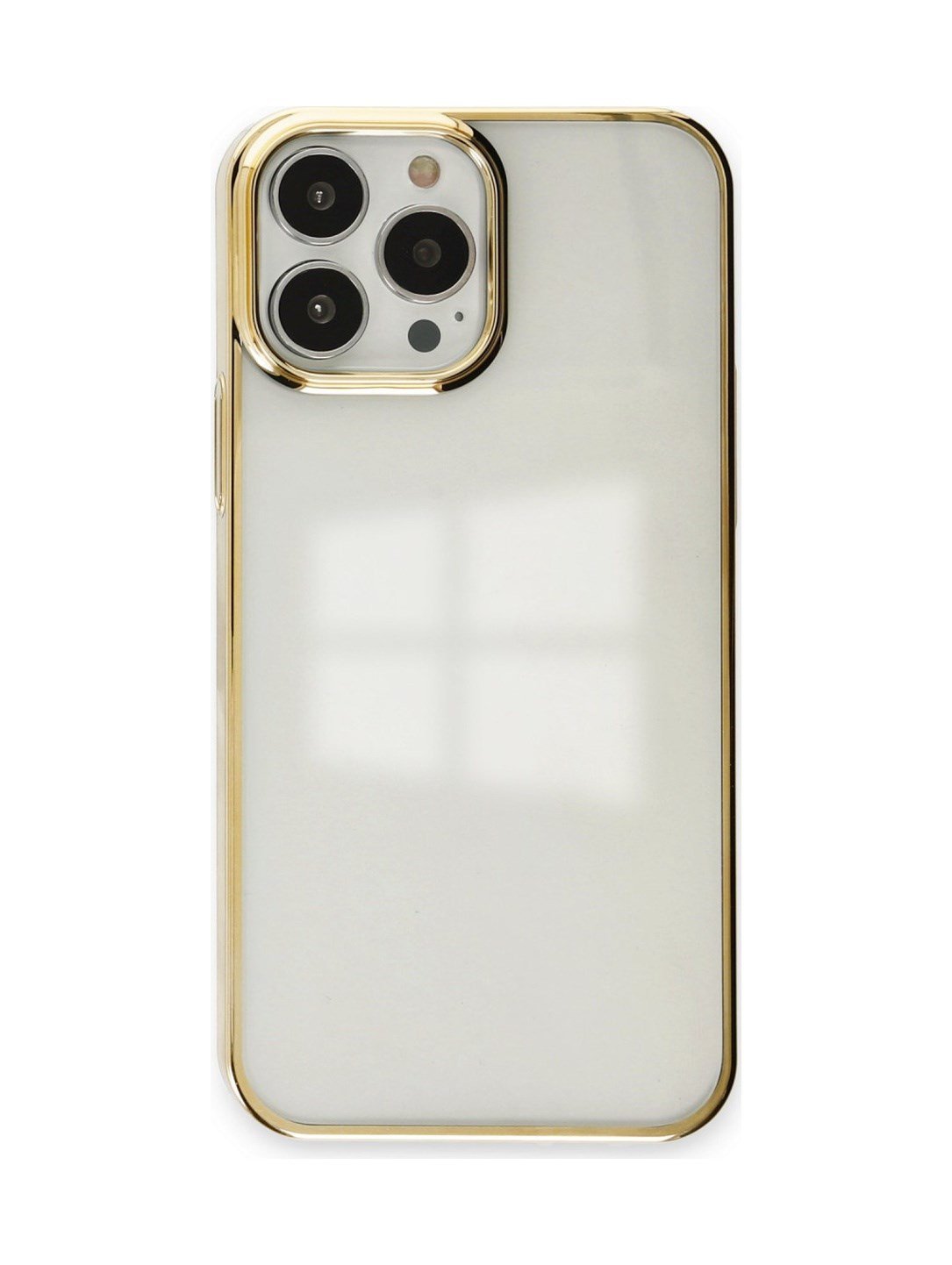Apple iPhone Uyumlu  14 Pro Kılıf Element Silikon -  Gold Belirtilmemiş