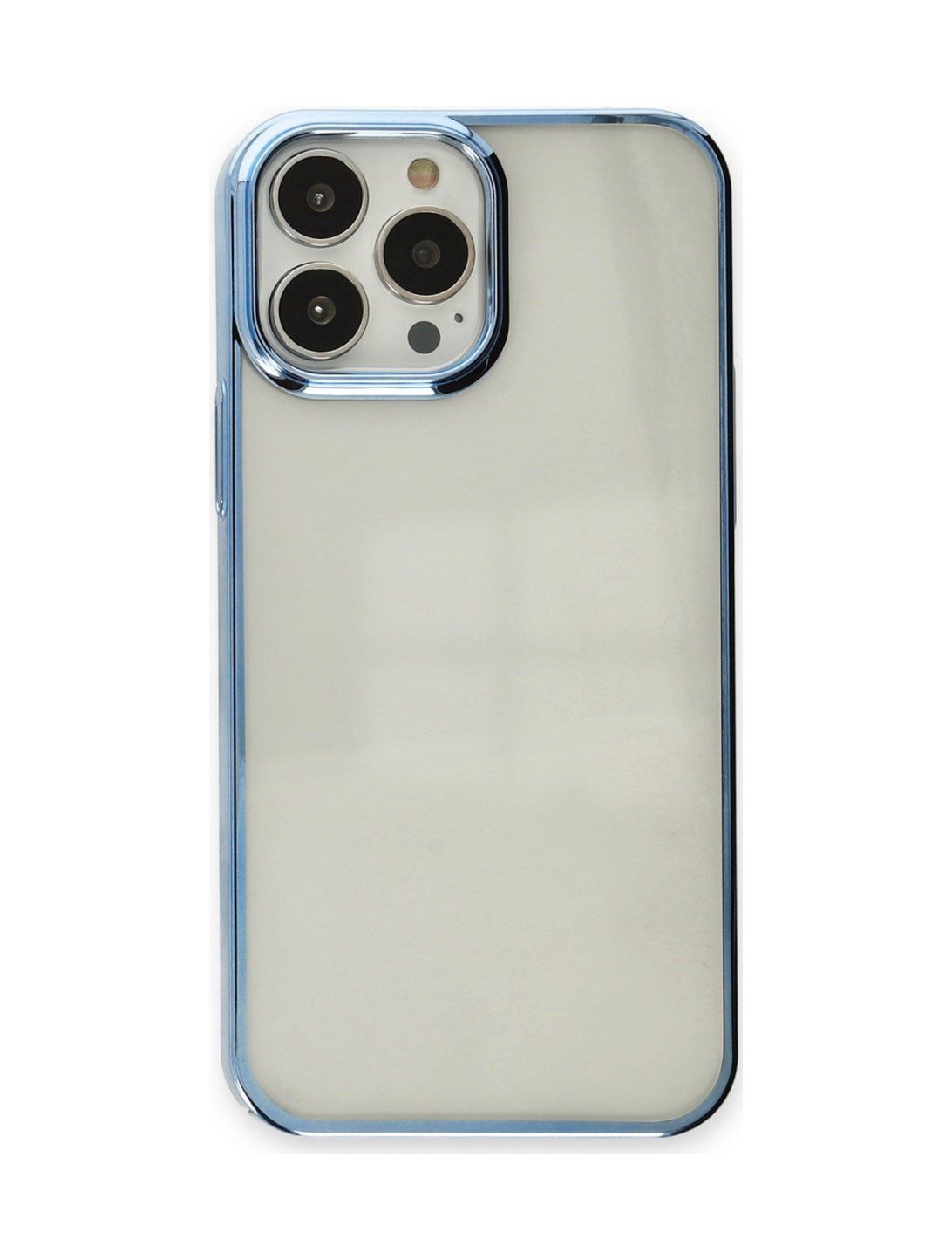 Apple iPhone Uyumlu  14 Pro Kılıf Element Silikon -  Sky Blue Belirtilmemiş