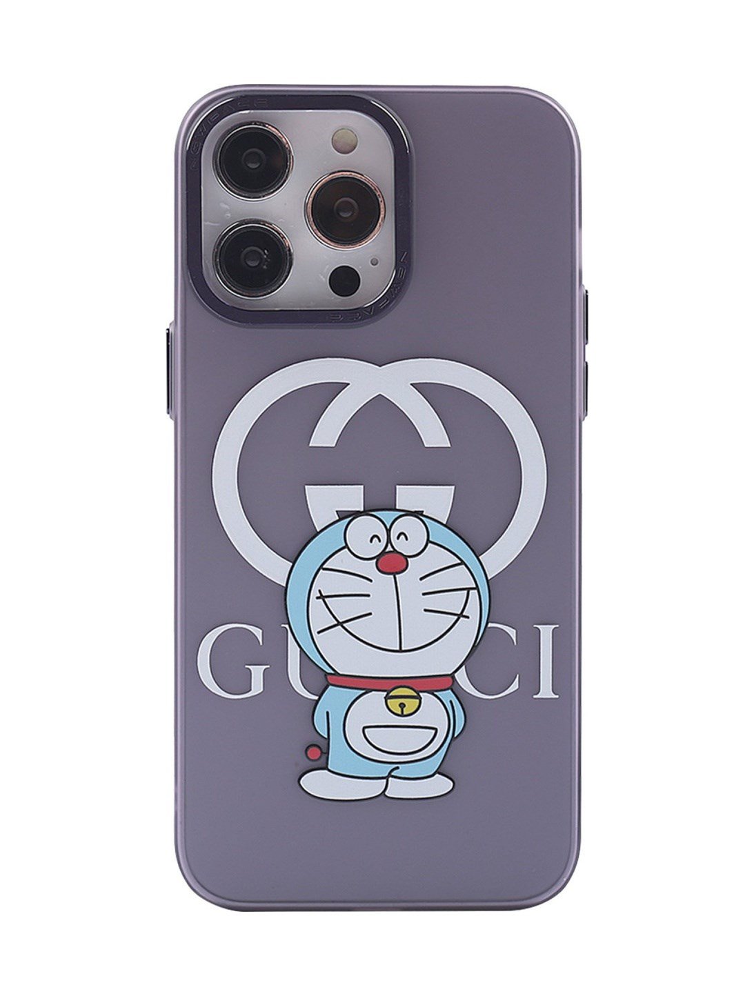 Apple iPhone Uyumlu 14 Pro - Kılıf Prada Desenli - Kapak - Prada Mor - 3 Belirtilmemiş