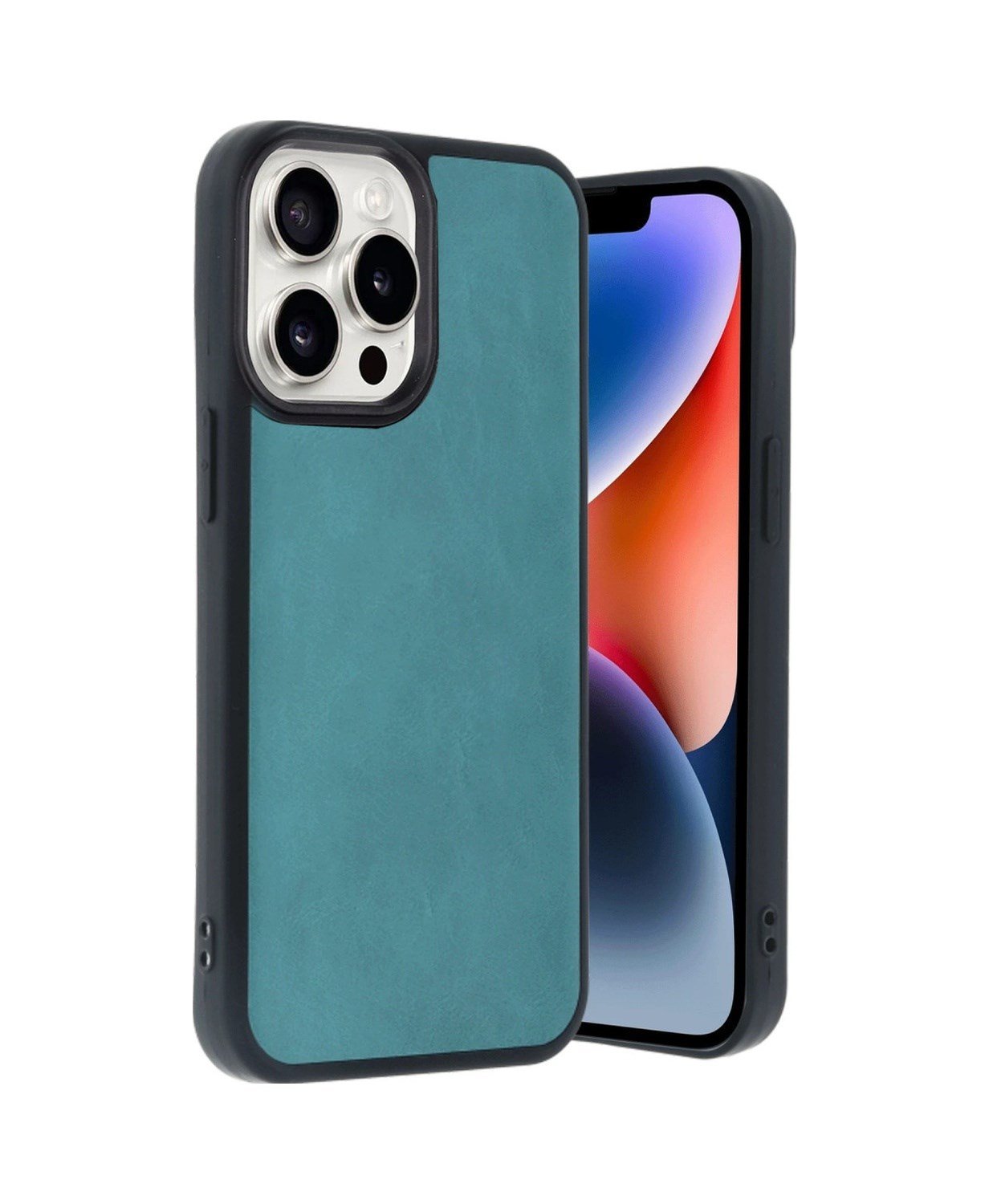 Apple iPhone Uyumlu 14 Pro Max - Kılıf Aras Deri - Kapak - Açık Yeşil Belirtilmemiş