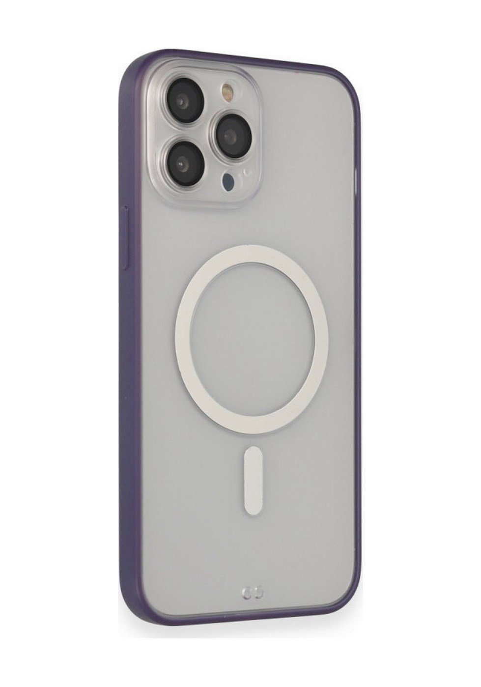 Apple iPhone Uyumlu   14 Pro Max Kılıf Grand Magneticsafe Kapak - Mor Belirtilmemiş