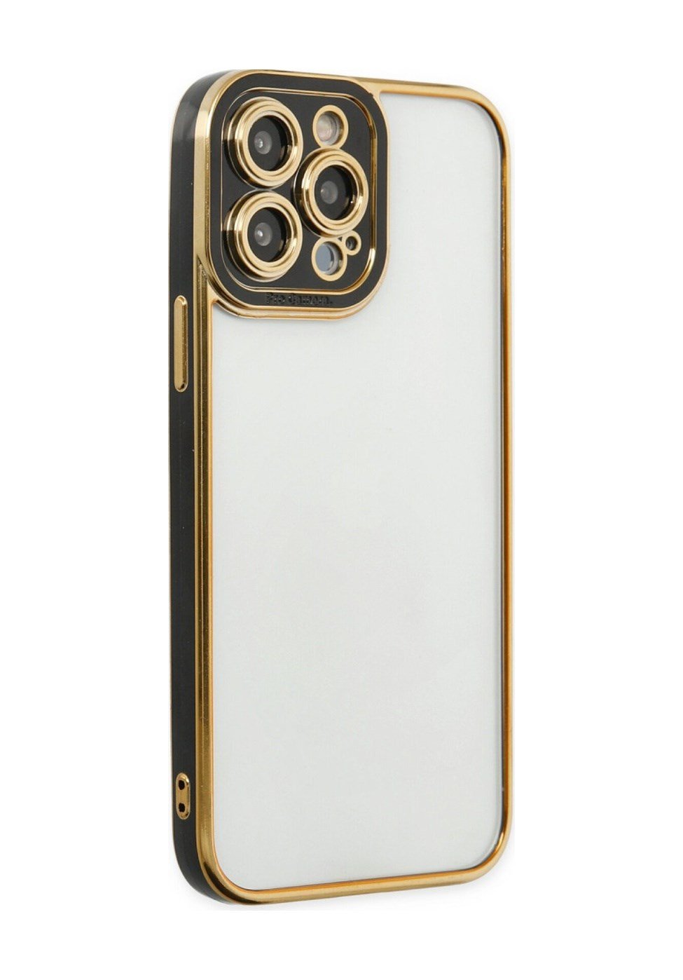 Apple iPhone Uyumlu  14 Pro Max Kılıf Liva Lens Silikon -  Siyah Belirtilmemiş