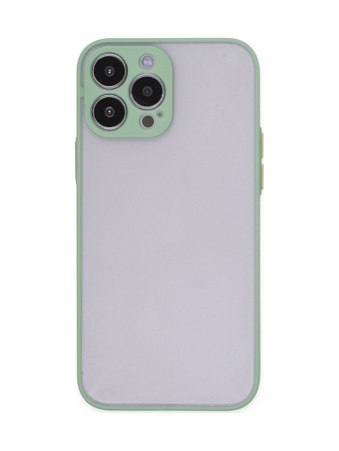 Apple iPhone Uyumlu 14 Pro Max - Kılıf Montreal Silikon - Kapak - Turkuaz Belirtilmemiş