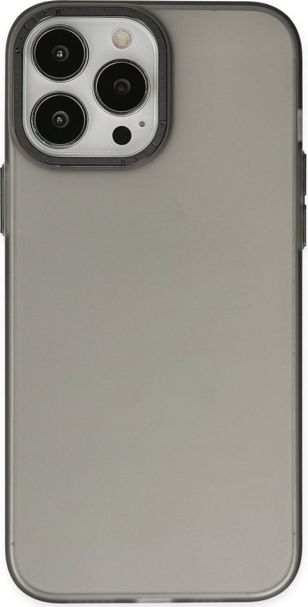 Apple iPhone Uyumlu  14 Pro Max Kılıf Modos Metal Kapak -  Siyah Belirtilmemiş