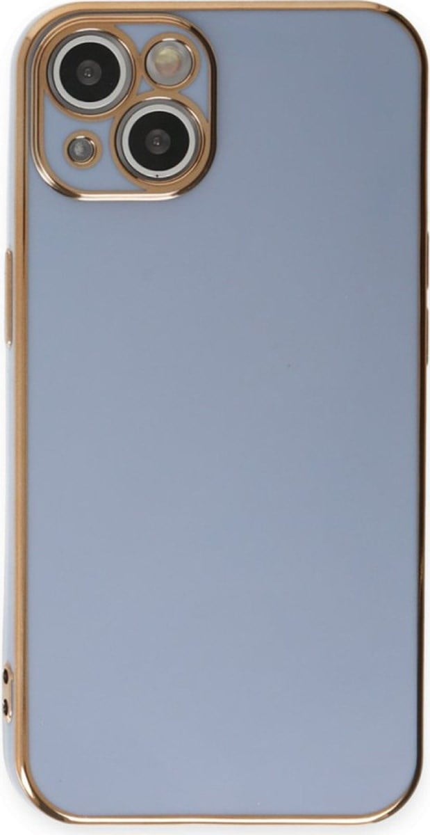 Apple iPhone Uyumlu   15 Kılıf Volet Silikon - Mavi Belirtilmemiş