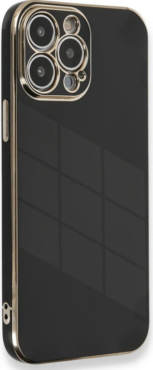 Apple iPhone Uyumlu  15 Pro Kılıf Volet Silikon -  Siyah Belirtilmemiş