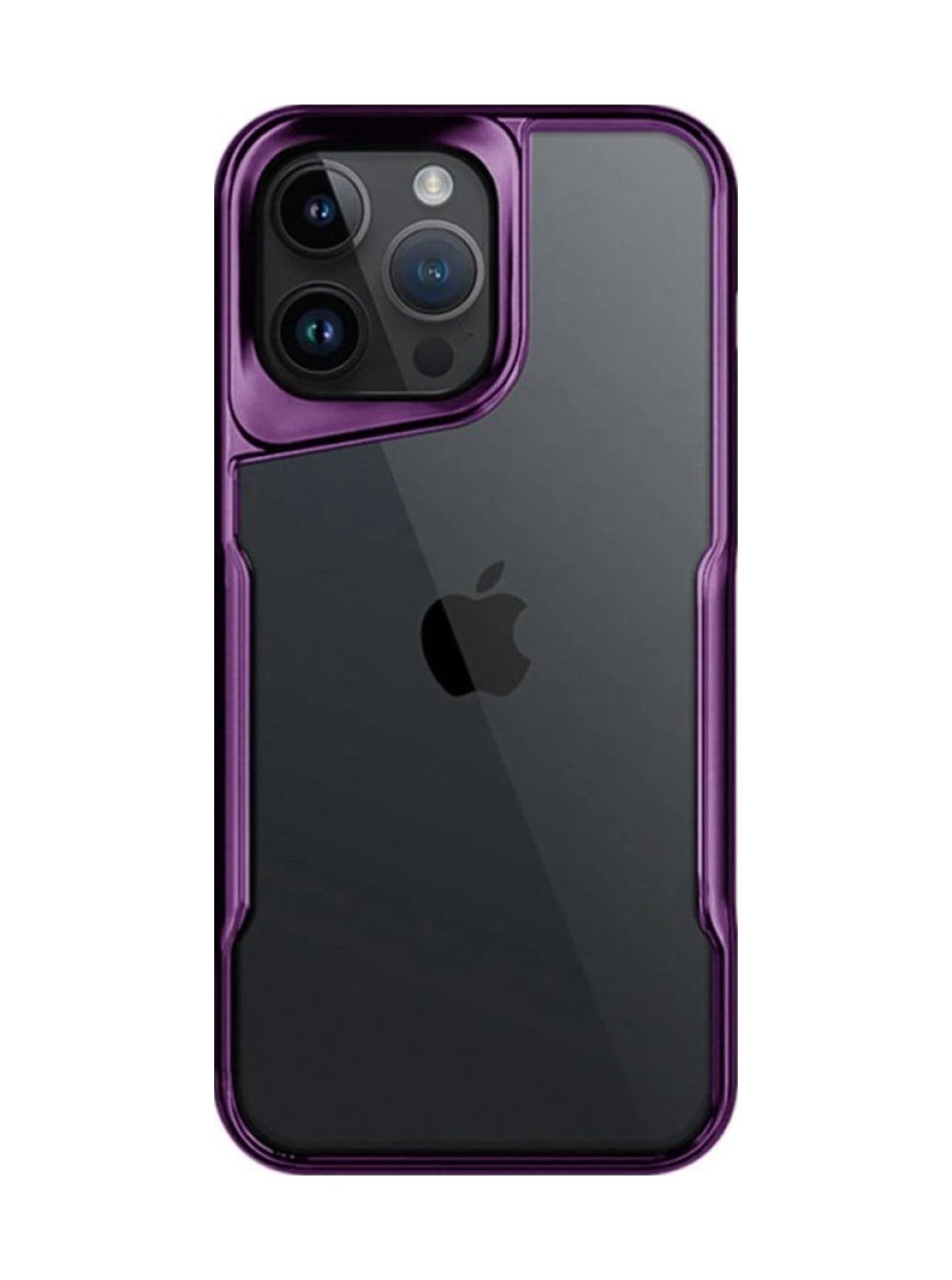 Apple iPhone Uyumlu 15 Pro Max - Kılıf Boyi Silikon - Kapak - Derin Mor Belirtilmemiş