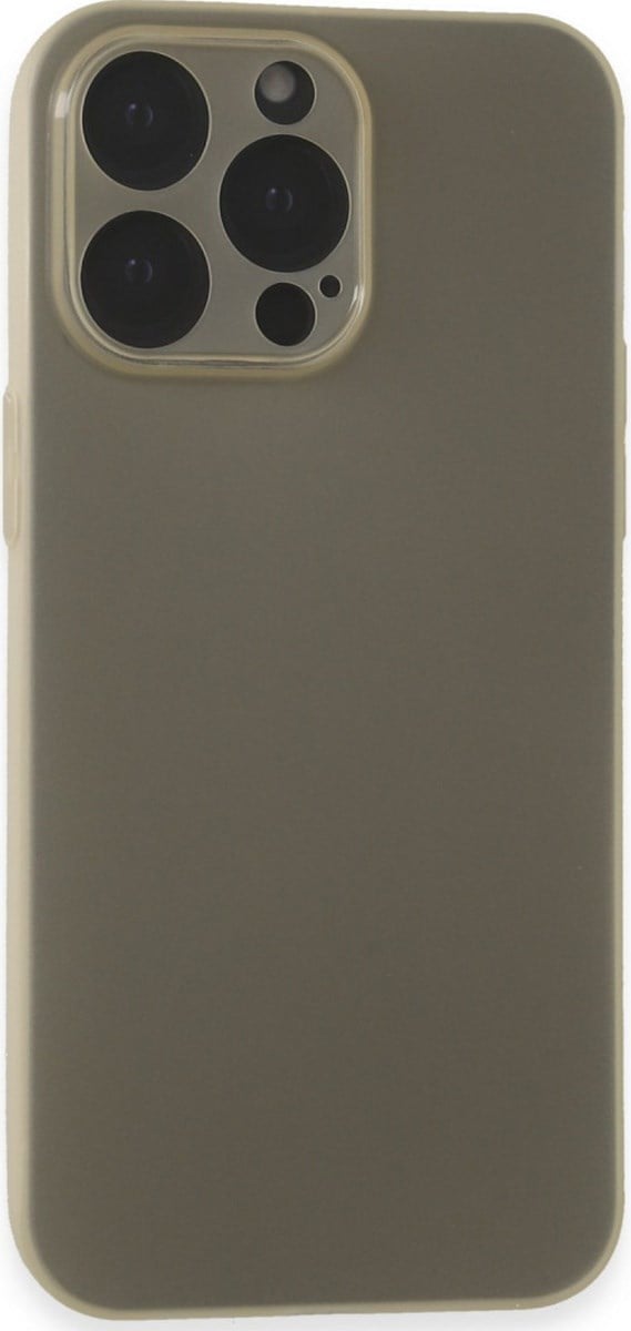 Apple iPhone Uyumlu  15 Pro Max Kılıf Puma Silikon -  Gold Belirtilmemiş