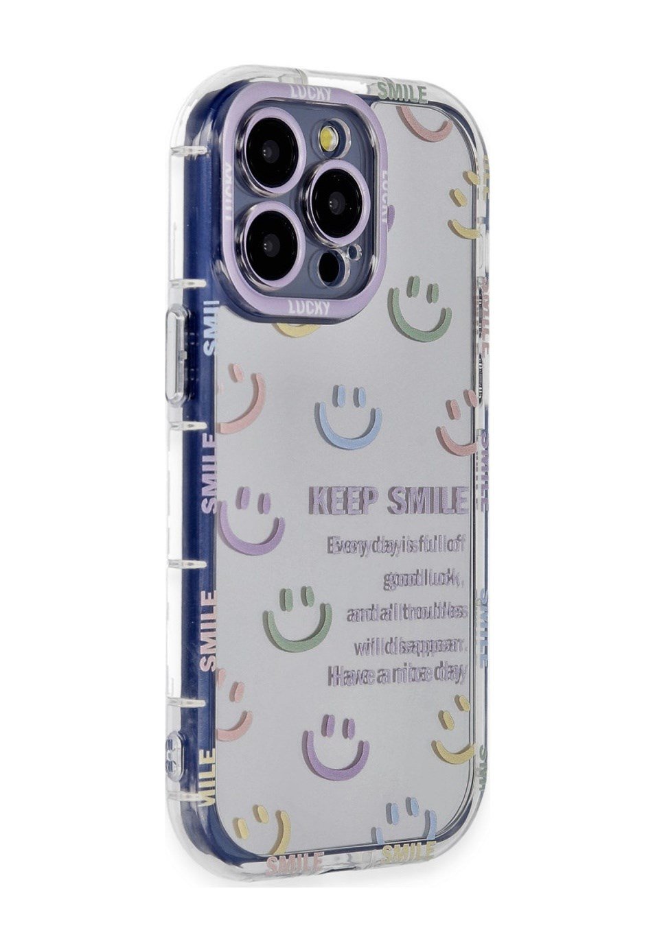 Apple iPhone Uyumlu   15 Pro Max Kılıf Reflexion Desenli Kapak - Desen 2 Belirtilmemiş