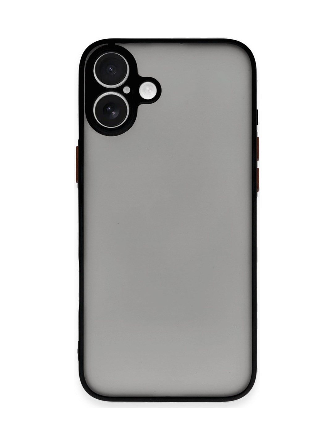 Apple iPhone Uyumlu 16  - Kılıf Montreal Silikon  - Kapak  - Siyah Belirtilmemiş