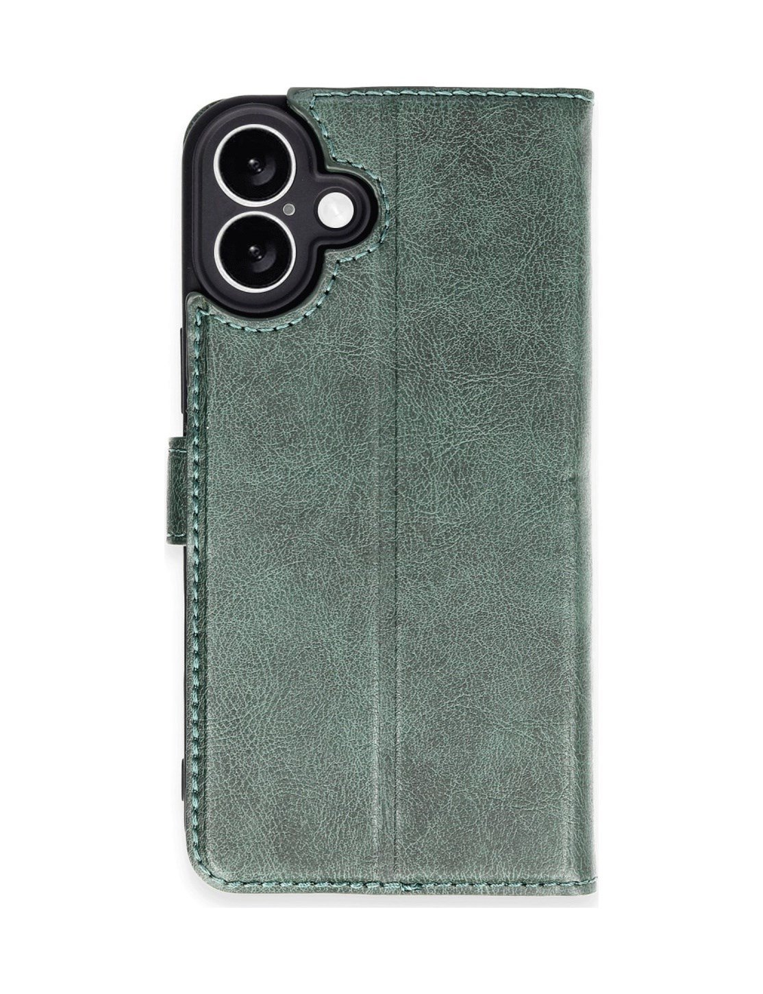 Apple iPhone Uyumlu 16 - Kılıf Trend S Plus - Kapaklı - Kılıf - Yeşil Belirtilmemiş