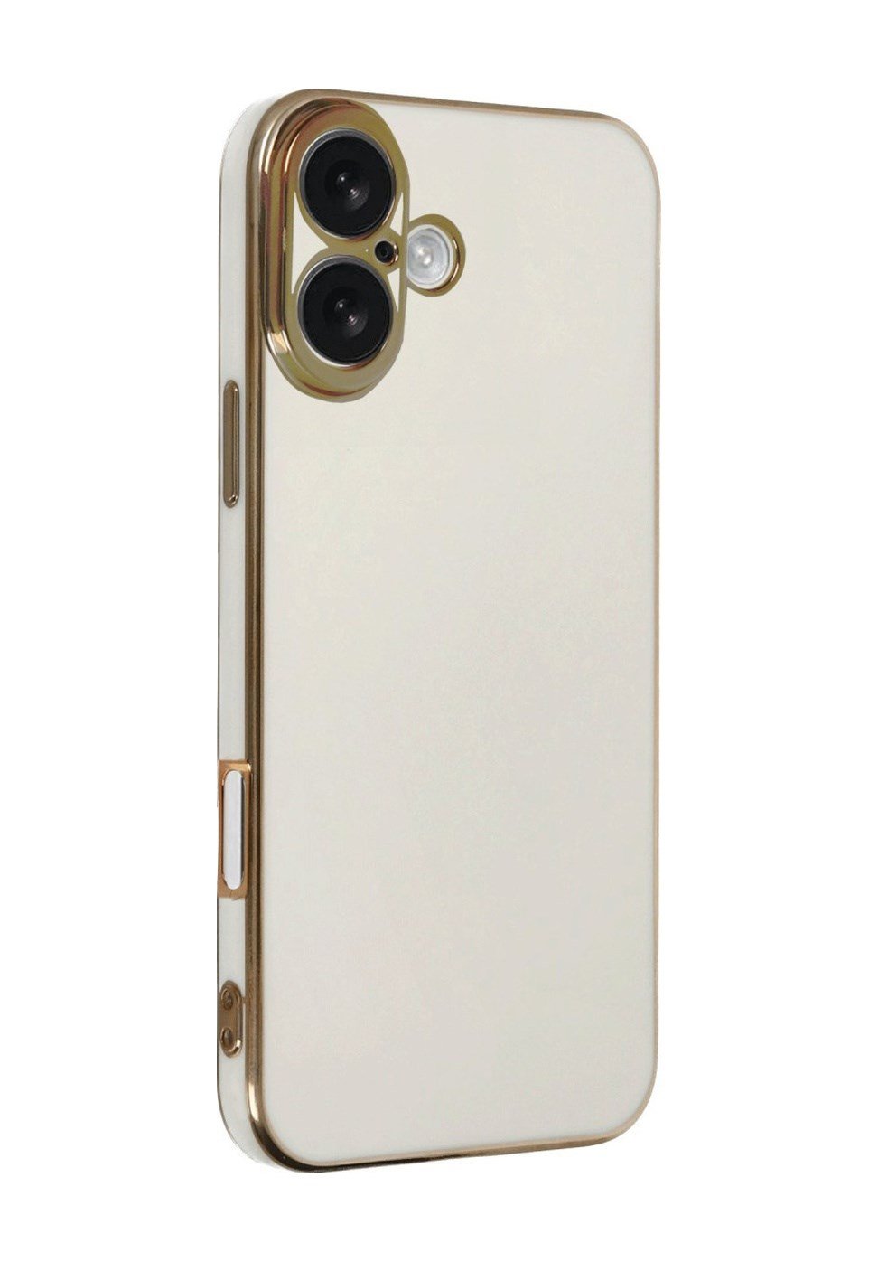 Apple iPhone Uyumlu  16 Kılıf Volet Silikon -  Beyaz Belirtilmemiş
