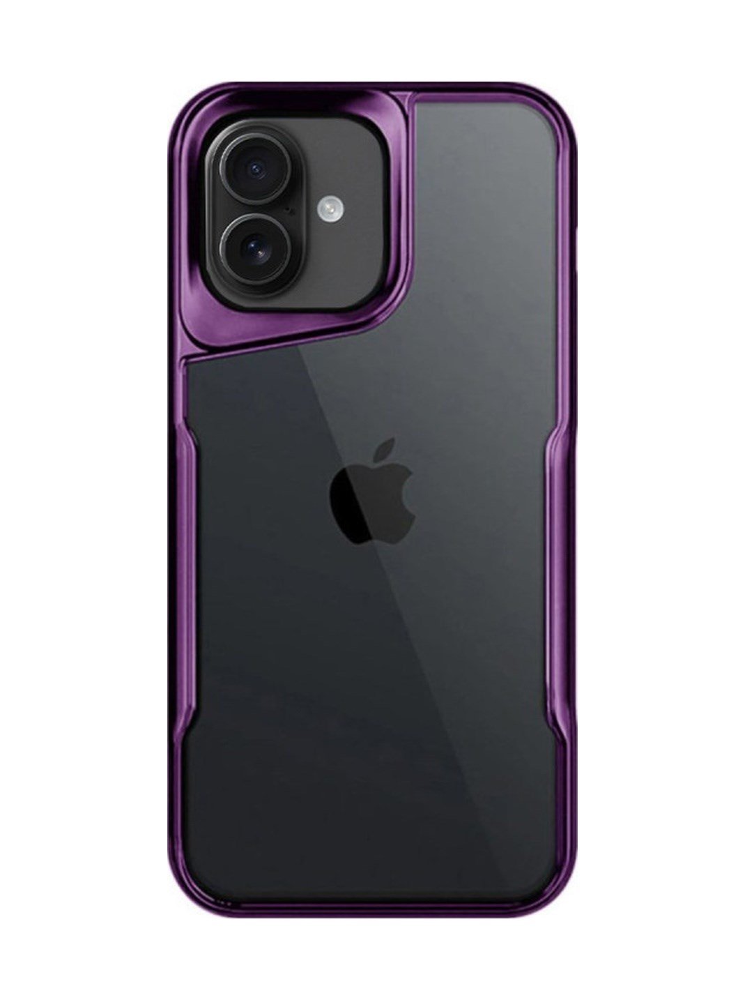 Apple iPhone Uyumlu   16 Plus Kılıf Boyi Silikon Kapak - Derin Mor Belirtilmemiş