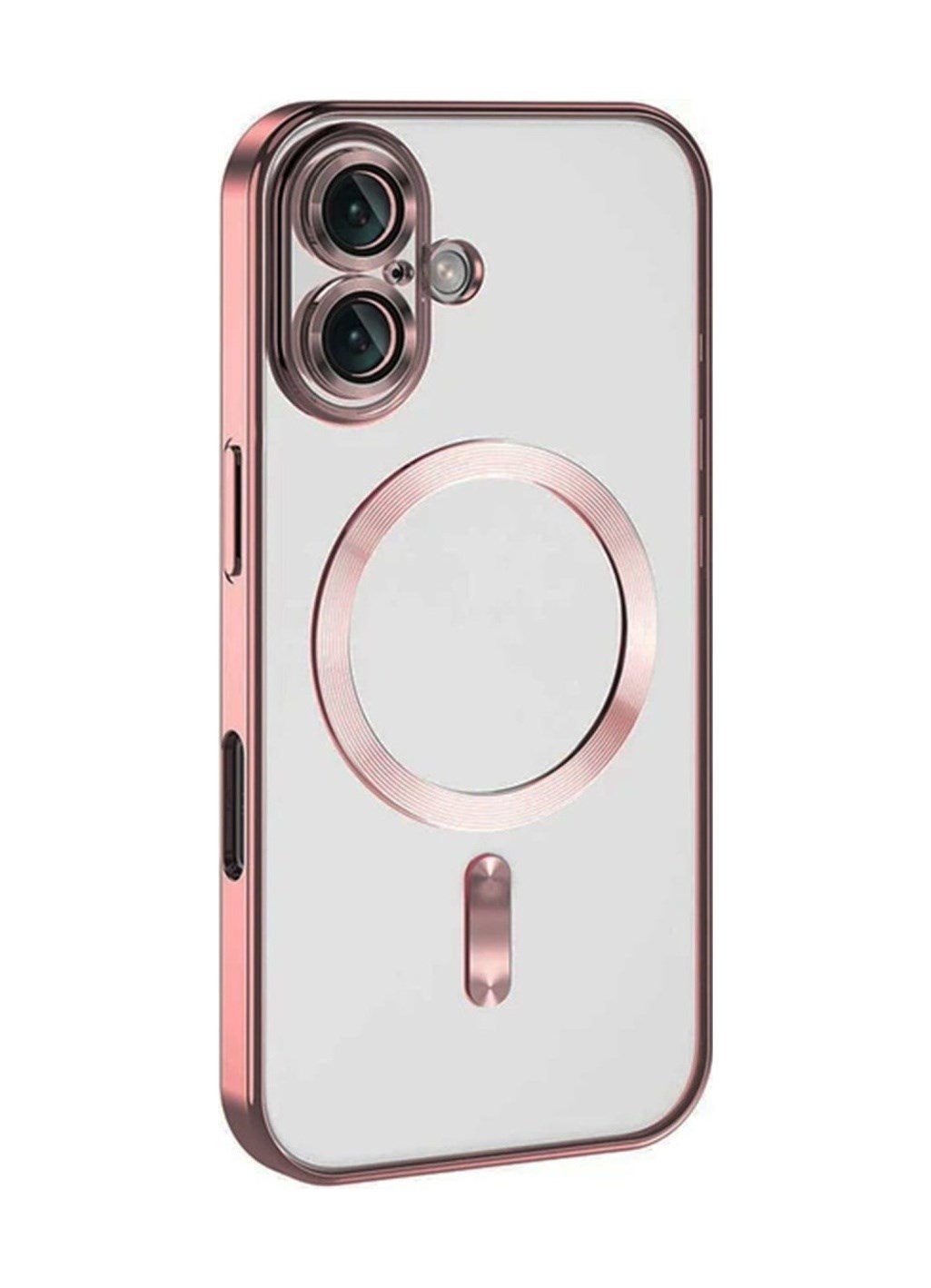 Apple iPhone Uyumlu   16 Plus Kılıf Kross Magneticsafe Kapak - Pembe Belirtilmemiş
