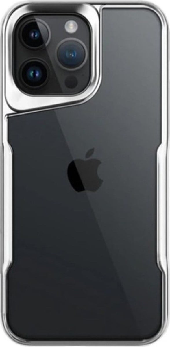 Apple iPhone Uyumlu   16 Pro Max Kılıf Boyi Silikon Kapak - Gümüş Belirtilmemiş