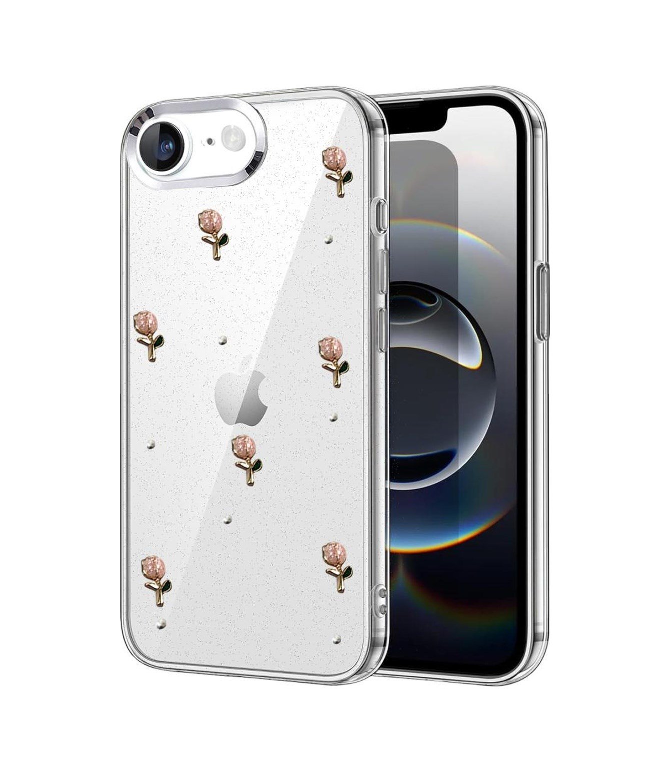 Apple iPhone Uyumlu 16e Fiyonk Desenli - Kapak - Desen 6 Belirtilmemiş