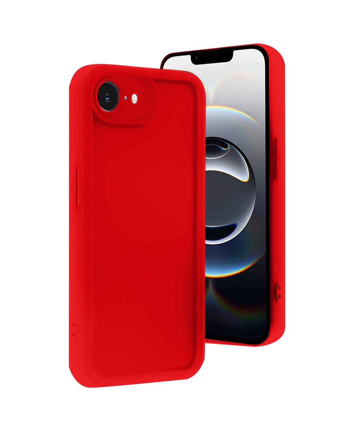 Apple iPhone Uyumlu 16e - Kılıf Viera Silikon - Kırmızı Belirtilmemiş