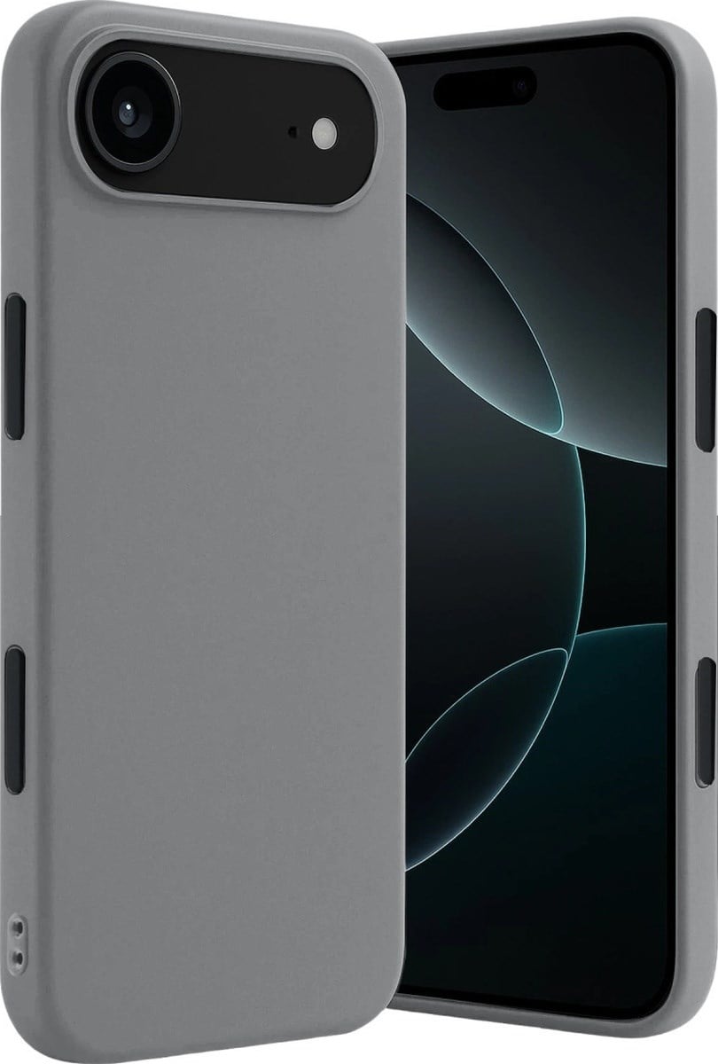 Apple iPhone Uyumlu  17 Air First Silikon -  Gri Belirtilmemiş