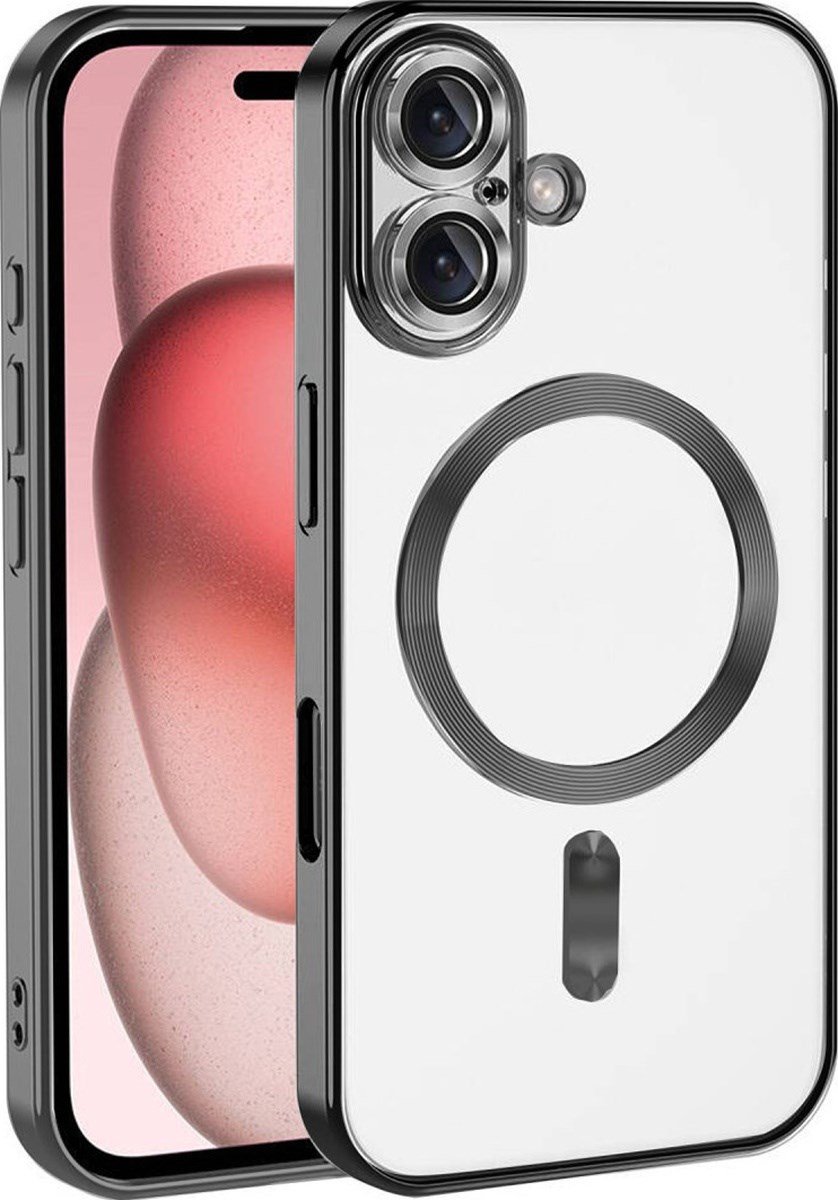 Apple iPhone Uyumlu  17 Kross Magneticsafe Kapak -  Siyah Belirtilmemiş