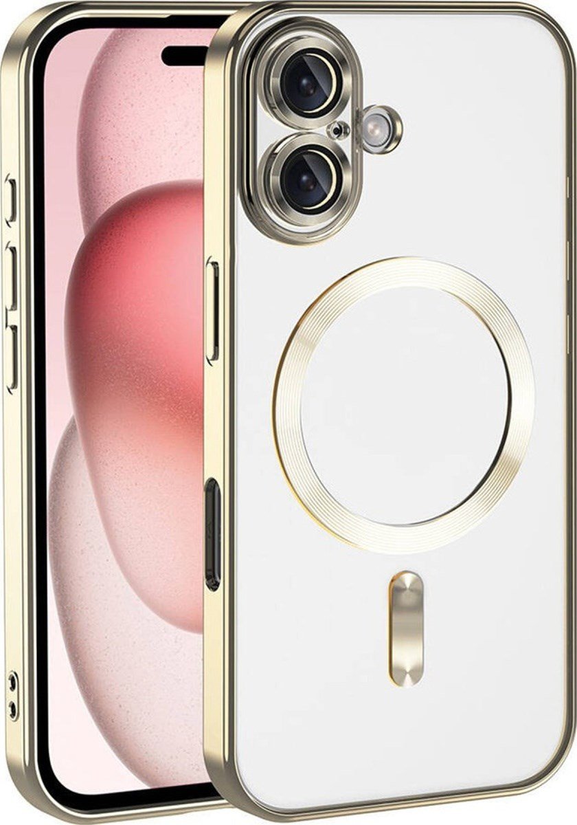 Apple iPhone Uyumlu 17 Kross Magneticsafe - Kapak - Gold Belirtilmemiş