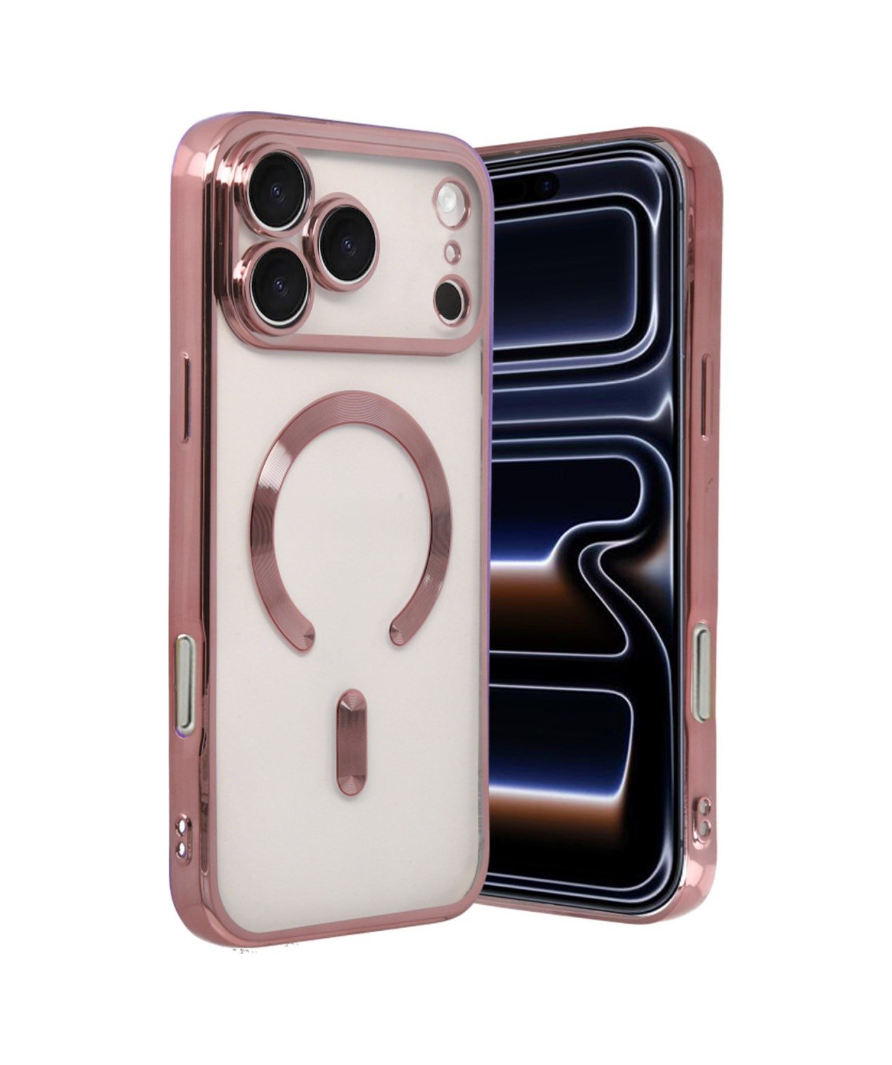 Apple iPhone Uyumlu 17 Pro Kross Magneticsafe - Kapak - Rose Belirtilmemiş