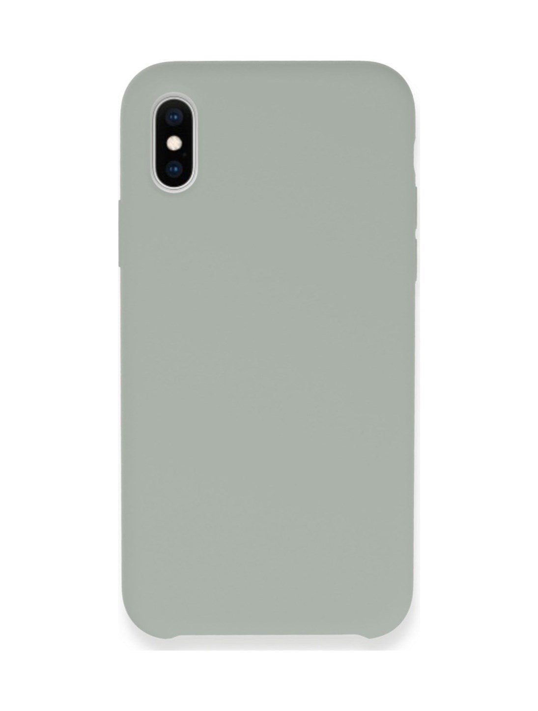 Apple iPhone Uyumlu Xs Max - Kılıf Lansman Legant Silikon - Açık Gri Belirtilmemiş