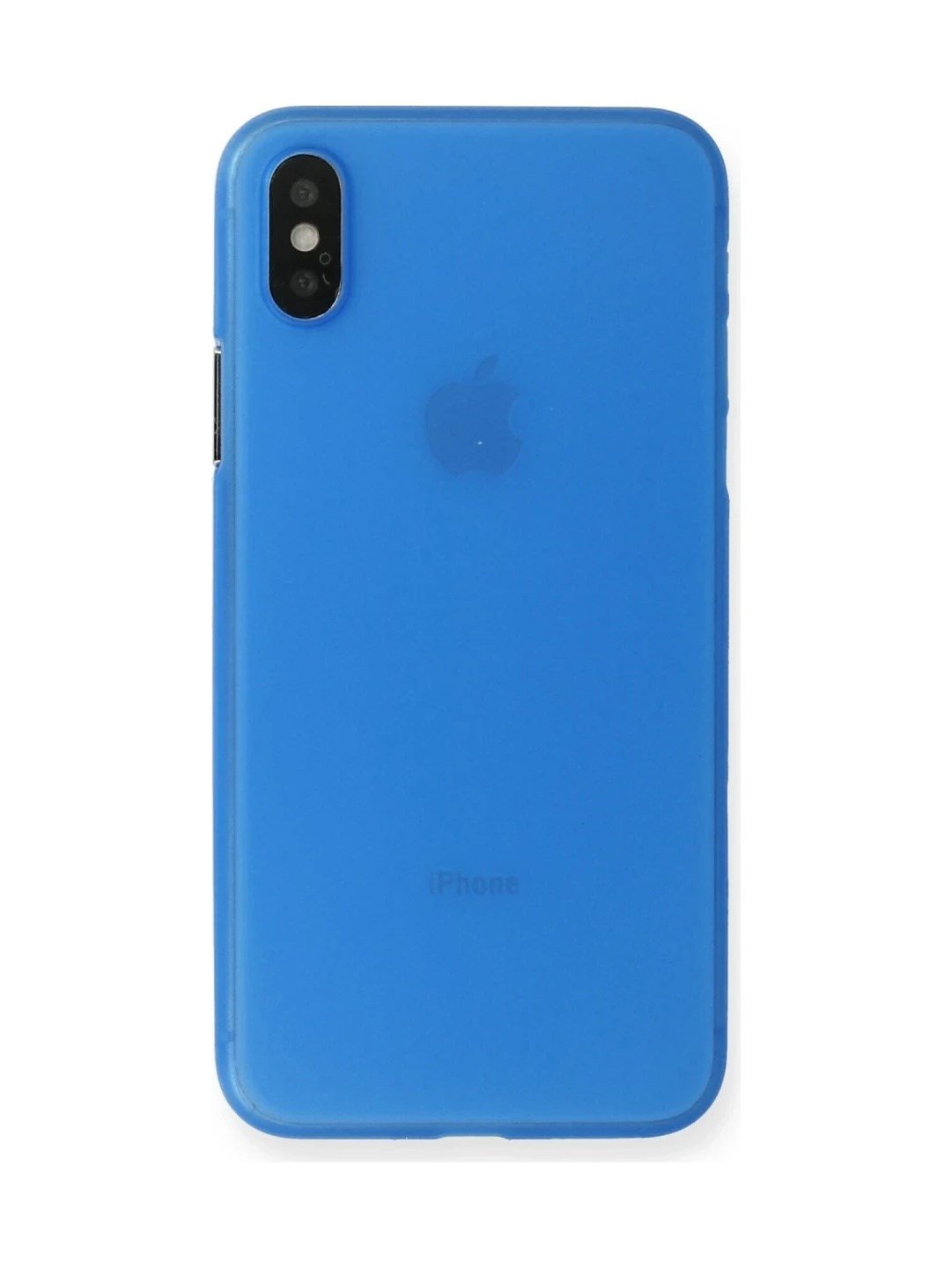 Apple İphone Xs Max Kılıf Pp Ultra İnce Kapak - Mavi 0.2M-Çok Renkli