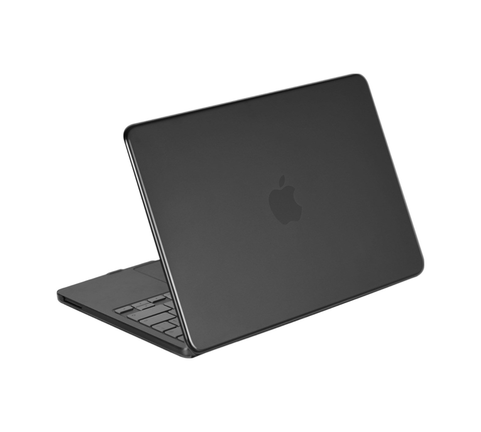 Apple Macbook Neo Şeffaf Macbook Kapak - Siyah Çok Renkli Standart
